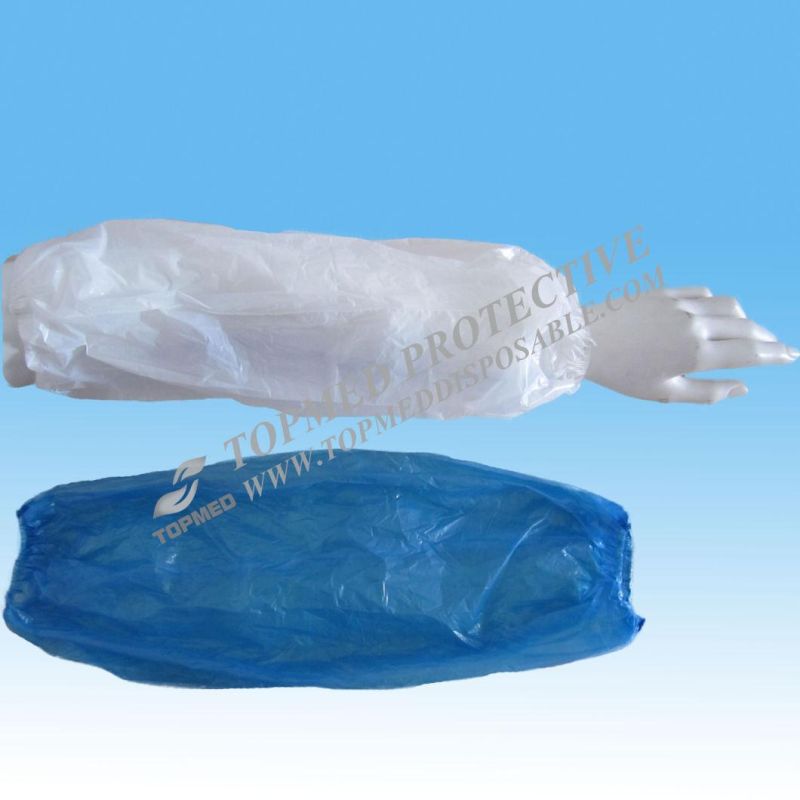 Plastic PE Arm Sleeve Cover, Oversleeves Liquid-Proof
