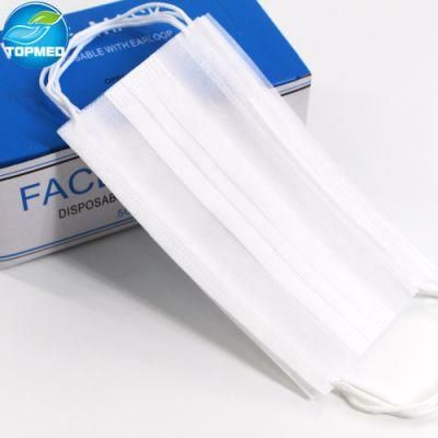 3-Ply Nonwoven Face Mask for Surgical Doctor