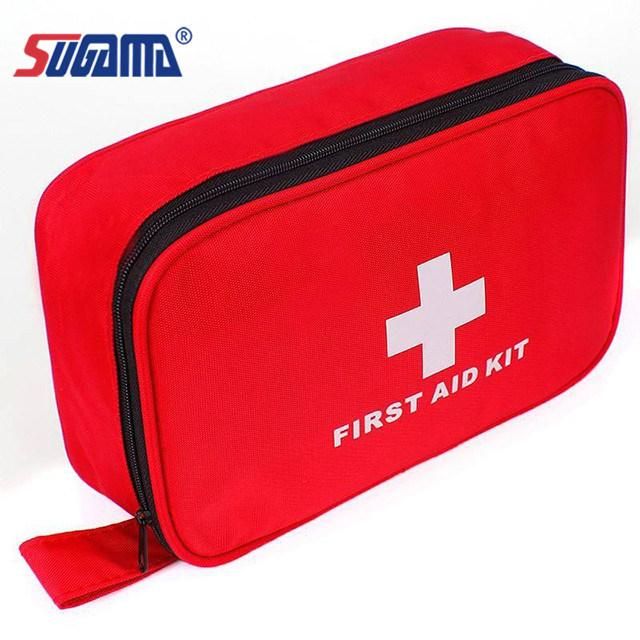 Professional OEM Manufacturer Empty Smart Pack Ambulance Emergency Travel Care Red Rescue Trauma Medical Bag