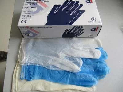 High Quality Disposable Vinyl Gloves for Examination