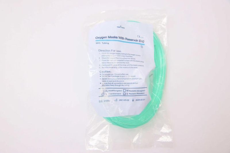 Hospital Equipment Oxygen Mask/Nebulizer Mask/CPR Mask/Face Mask with Cushion Wholesale