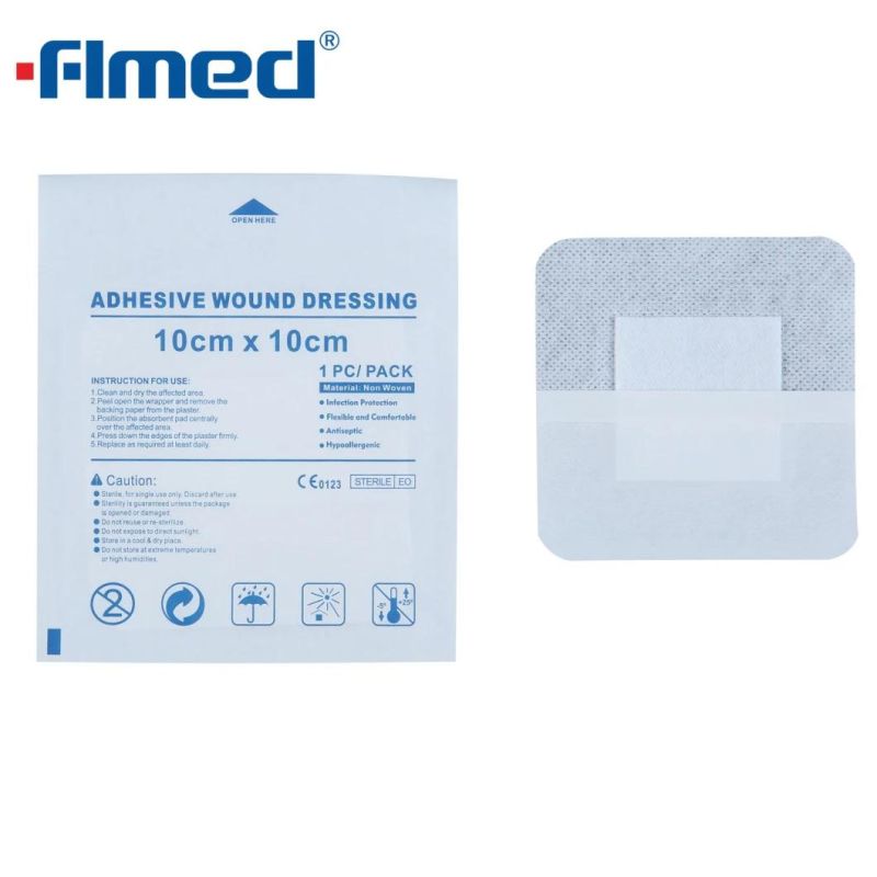 Disposable Sterile Non Woven Plaster Wound Care Dressing