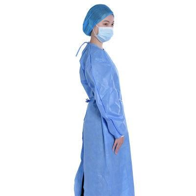 Disposable Isolation Hospital Surgical Gown Medical Protective Gown, Protective Clothing