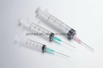 Medical Disposable Syringe with or Without Needles Single Use Ce&ISO