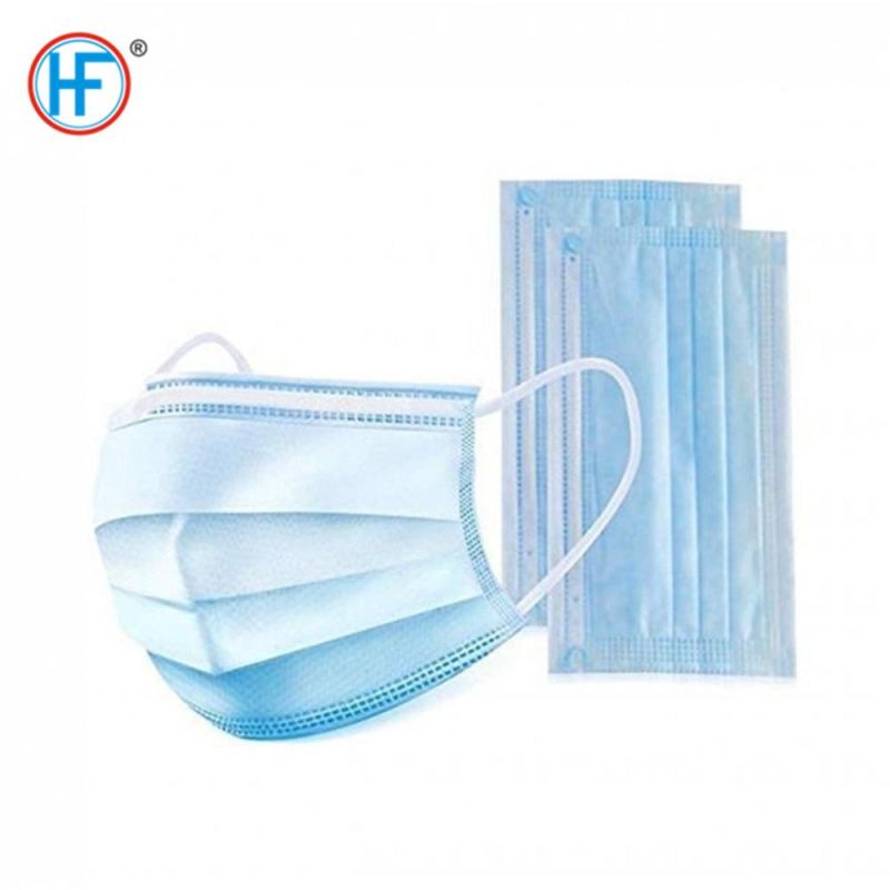 Mdr CE Approved Medical Face Mask Surgical Mask Disposable 3ply Box Medical Surgical Face Mask Earloop