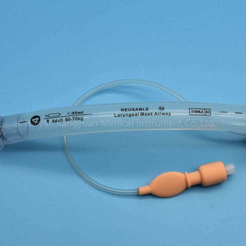 Anesthesia Laryngeal Mask Airway Silicone Reusable or Disposable Health Care