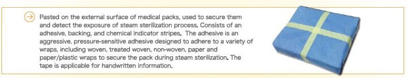 Autoclave Indicator Tape with Ce Approved