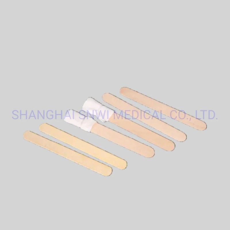 Medical Grade Hospital Use Disposable Wooden Tongue Depressor