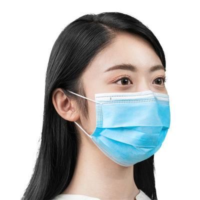 Smileplus Type I/II/Iir None Sterile Surgical 3ply Non-Woven Medical Disposable Face Mask