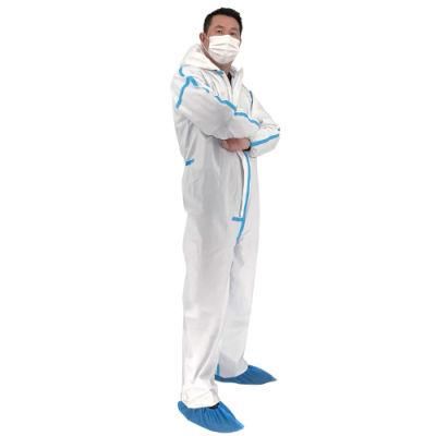 Disposable Hospital/Surgical/Medical/Virus/Safety Protective Suit Protective Coveralls