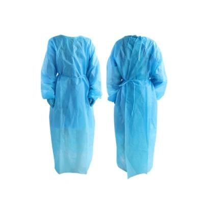 Sterile Disposable PP+PE Waterproof Isolation Gown
