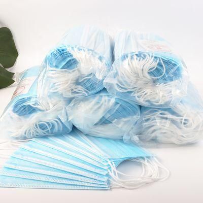 Eco-Friendly 3 Ply Nonwoven Face Mask Surgical Mask Disposable Medical Face Mask for Personal Care