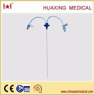 Single-Use Medical Double -Lumen Central Venous Catheter for Hospital