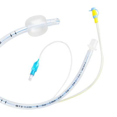 Disposable PVC Endotracheal Tube with Suction Catheter Tracheal Tube Suction Catheter