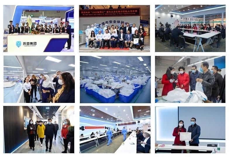 Factory Price Disposable Surgical Gown of Medical Protective Clothing