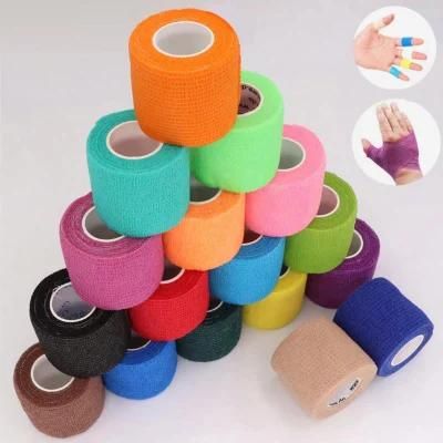 Cotton Medical Light Elastic Adhesive Bandage for Body Protection