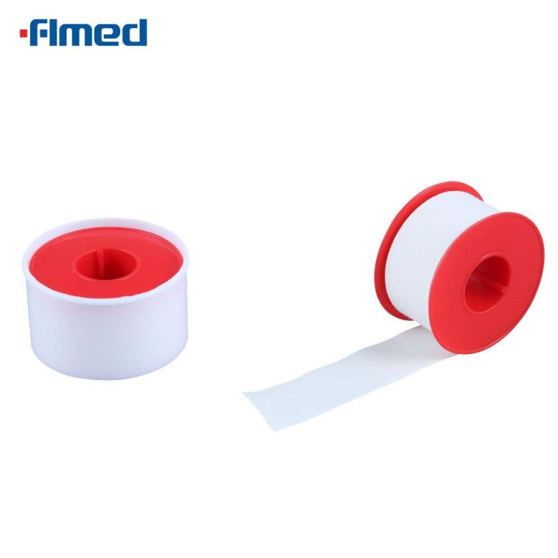 Skin Color White Color Cotton Fabric Surgical Sparadrap Zinc Oxide Tape Zinc Oxide Adhesive Plaster