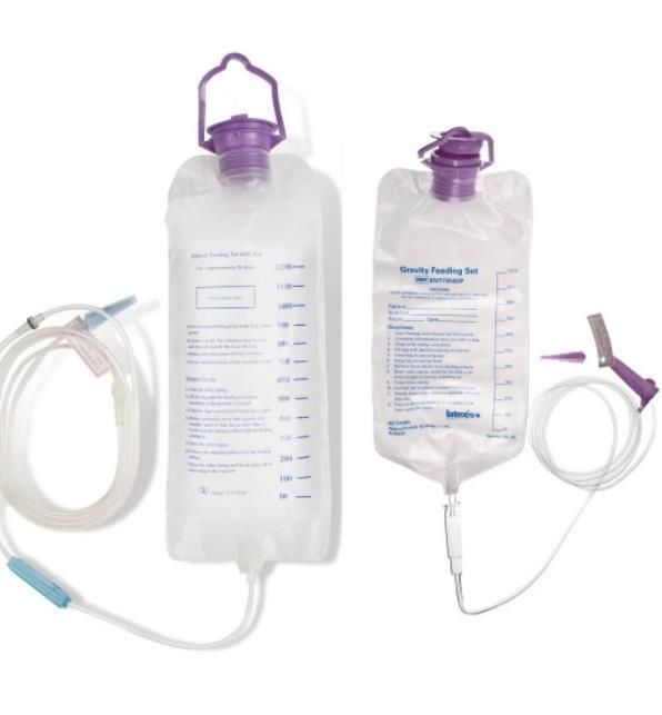 Disposable Medical Enteral Feeding Bag with Different Valve/T Valve CE&ISO Certificate