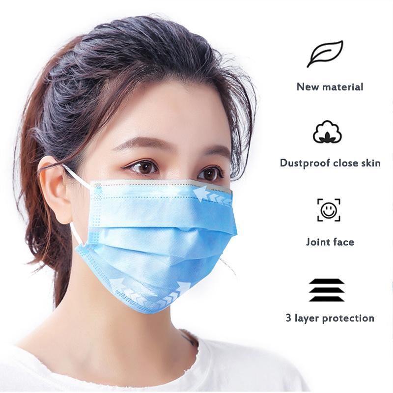 Cheap High Quality Disposable Dust Mask Face Mask Anti Dust with Cheapest Price Custms Clear Easy