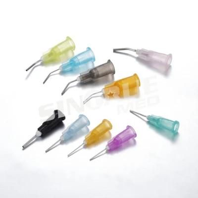 Hot Sale &amp; High Quality Straight/Curved Disposable Medical Dental Needle