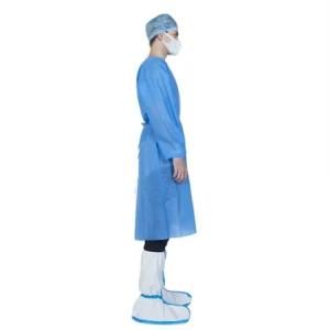 Seven Brand Disposable Skin-Friendly Surgical Anti-Static Non-Woven Isolation Gown Protective Clothing