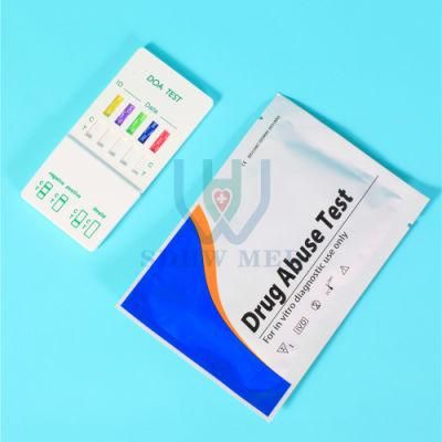 High Accuracy One Panel Accurate Rapid One Step Saliva Urine Test Drug Test