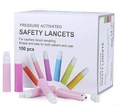 Disposable Pressure Activated Safety Lancet (PA)