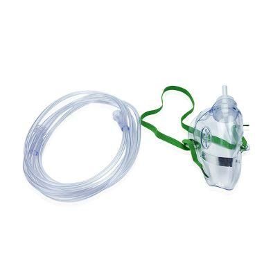China Supplier Good Quality Simple Oxygen Masks with Connecting Tube
