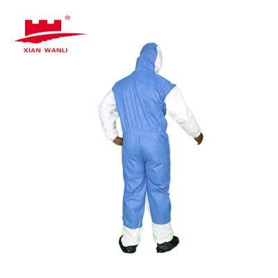 Disposable Type 56 SMS Nonwoven Fiberglass Protective Clothing
