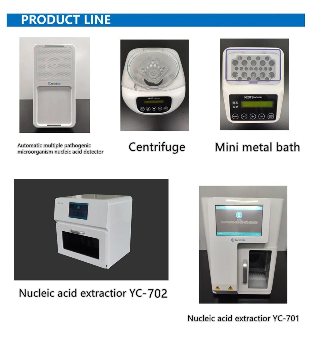 Techstar Nucleic Acid Detection Kit Reagent Extraction Detection Test Kit Magnetic Bead