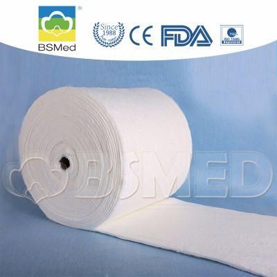 Professional Supplier of 100% Cotton Medical Jumbo Cotton Roll