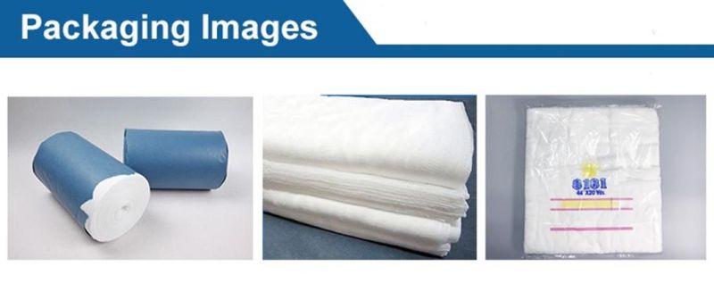 Hemostatic Medical Consumable Cotton Medical Gauze Bandage Roll Sterile or Non-Sterile