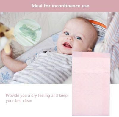 Free Sample 60*90 Super Soft Disposable Adult Incontience Care Underpad for Hospital