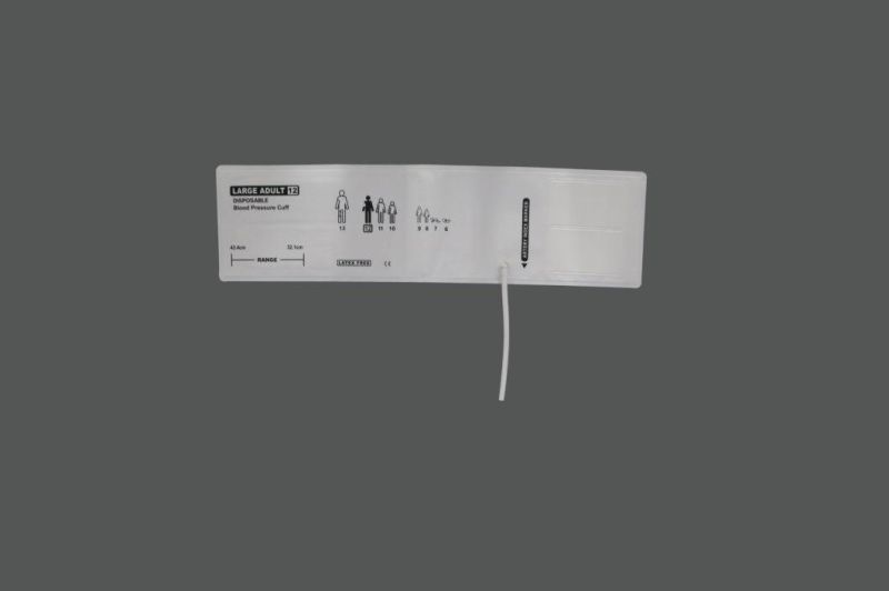 Disposable Blood Pressure Cuff for Bp Monitor or Sphygmomanometer with CE Certificate