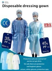 Disposable Dressing Gown Ce, FDA