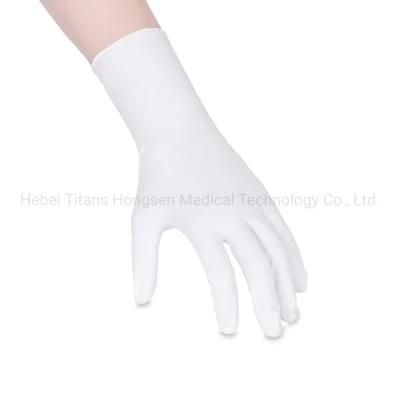 Waterproof Nitrile Gloves White Disposable Powder Free Nitrile Gloves