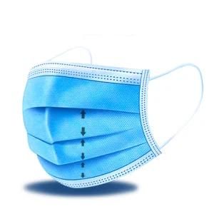 Surgical Masks Disposable Medical Surgical Masks for External Use Medical Doctors Use Three Layers of Protective Adult Masks with Ce