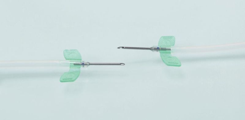 Sterile 16ga Anti-Stick Dull Bevel Needle Disposable Medical a. V. Fistula Needle