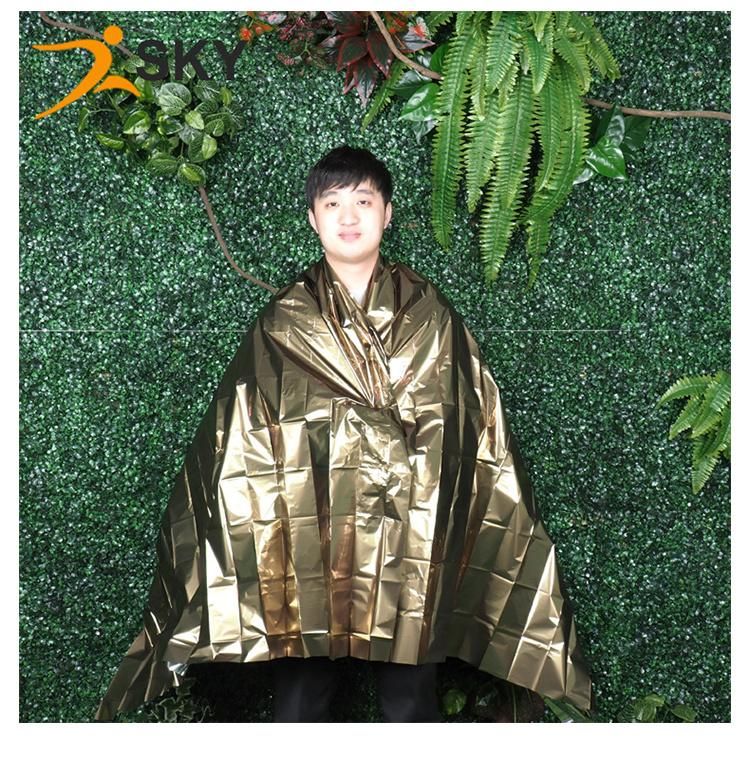 Outdoor Survival Use Silver Foil Rescue Emergency Thermal Blanket