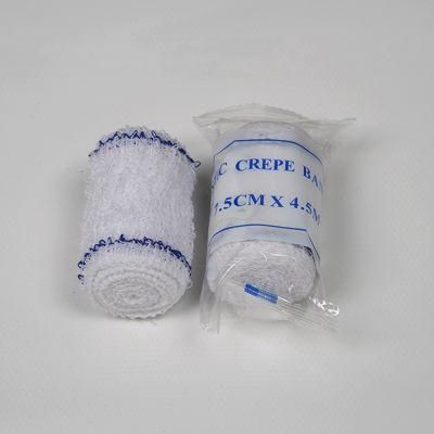 Customized Cotton Spandex Medical Emergency Rescue Crepe Bandage for Wal-Mart Chain Stores