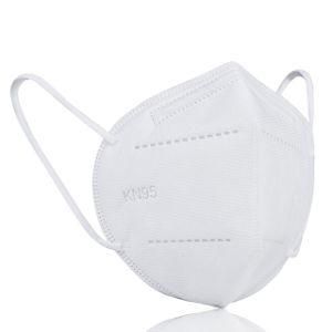 FFP2 Ffp 2 P2 4ply 4 Layer KN95 Pm2.5 3D Folding Disposable Respiratory Facemask Face Mask in Stock Without Valve