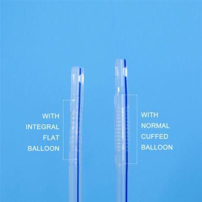 Integrated Balloon Silicone Foley Catheter with Tiemann Tip, Open Tip, Round Tip, 2 Way, 3 Way Uretheral or Suprapubic Use Factory