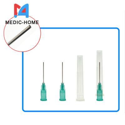 Dental Flat Head Endo Irrigation Flexible Needle