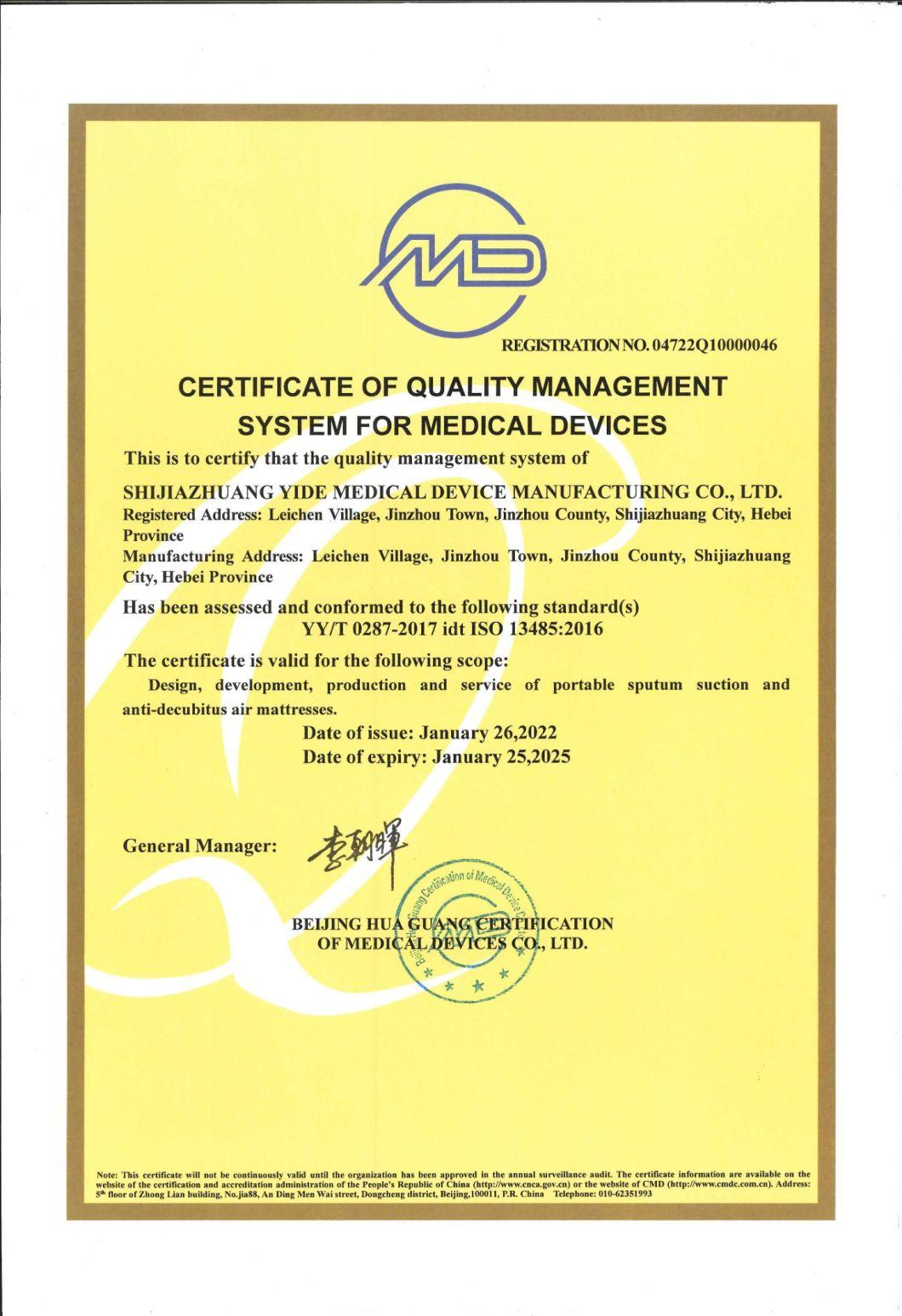 Disposable Hydrophobic Medical Filters for Portable Suction Unit Machine