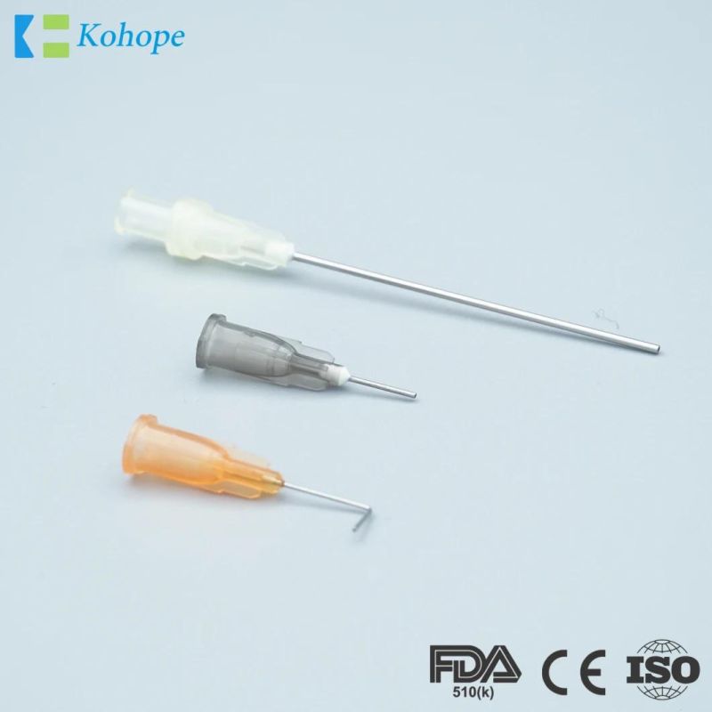 Medical Disposable Sterile Blunt Filter Needle with/Without Filtering Membrane, Blunt Fill Needle with Filter for Filler, 5 Micron Filter