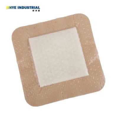 Self-Adherent Soft Silicone Foam Dressing with Border Comfort Foam Dressing Care