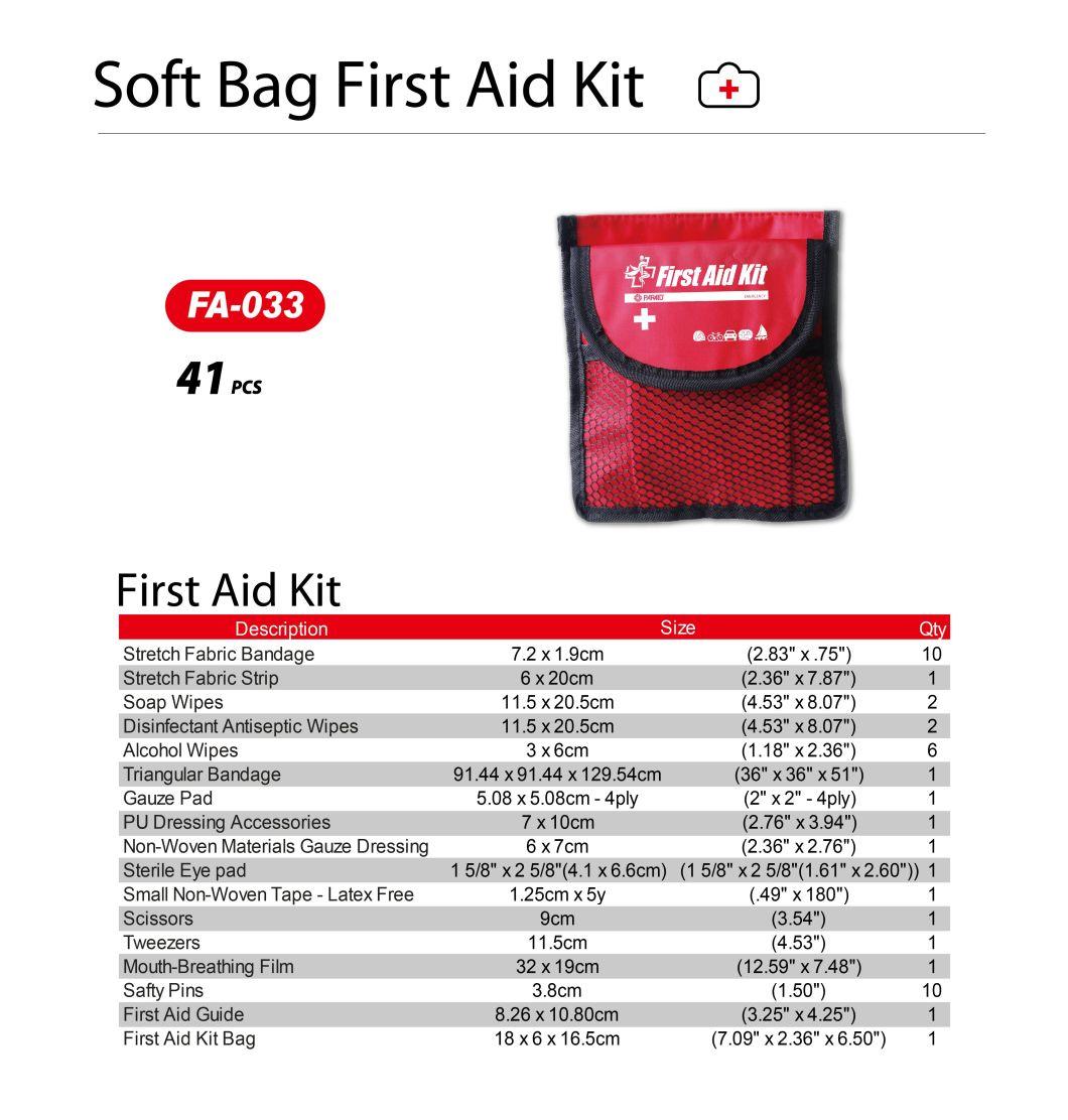 Mini First Aid Kit, Emergency Kit, CE/ISO/FDA