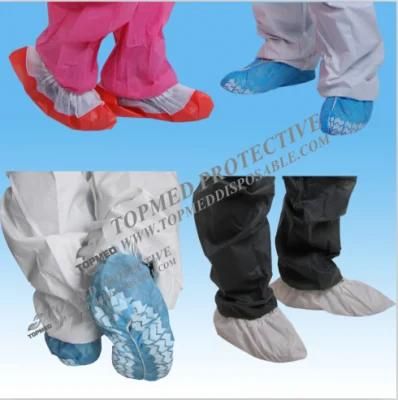 Hot Sale Nonwoven Shoe Cover, Disposable Shoe Cover with Anti-Slip