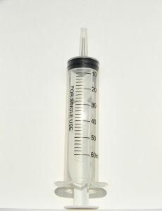 Hot Sale 60ml Disposable Syringe with Catheter Tip