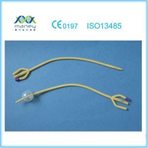 Medical Disposable Three Way Latex Foley Balloon Catheter